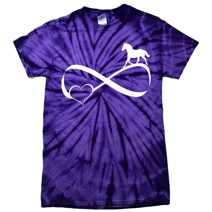 Horse Ribbon Of Love Tie-Dye T-Shirt