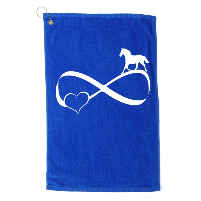 Horse Ribbon Of Love Platinum Collection Golf Towel