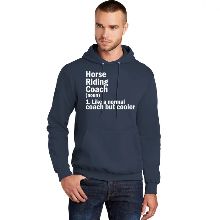 Horse Riding Coach Hoodie