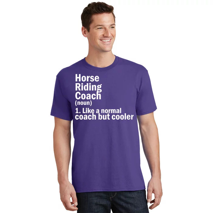 Horse Riding Coach T-Shirt