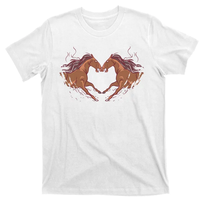 Horse Shaped Heart T-Shirt