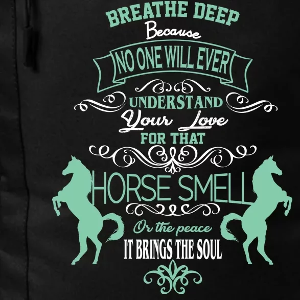 Horse Smell Daily Commute Backpack