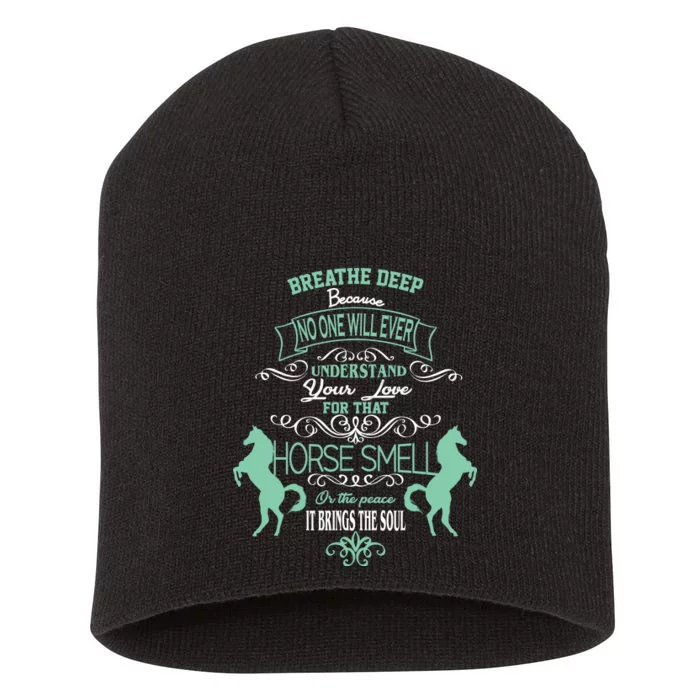 Horse Smell Short Acrylic Beanie