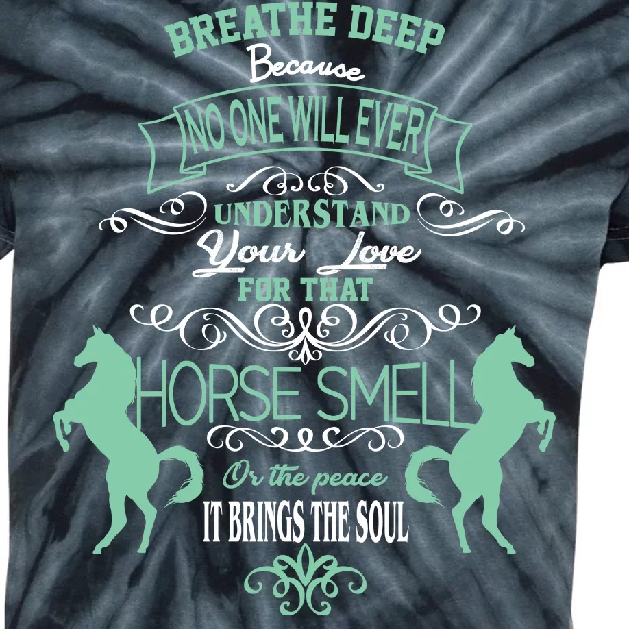 Horse Smell Kids Tie-Dye T-Shirt