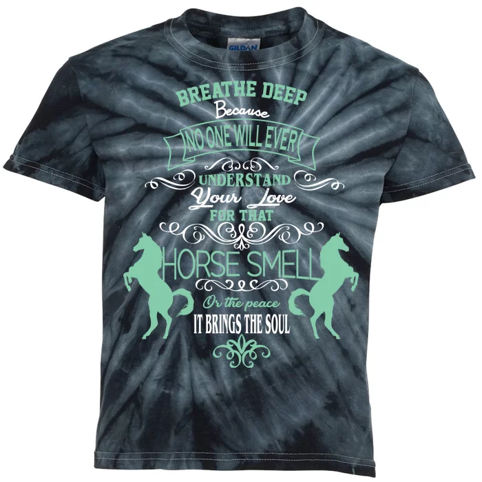 Horse Smell Kids Tie-Dye T-Shirt