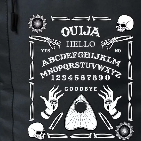 Halloween Ouija Spirit Board Ghost Paranormal Spiritual Gift Daily Commute Backpack