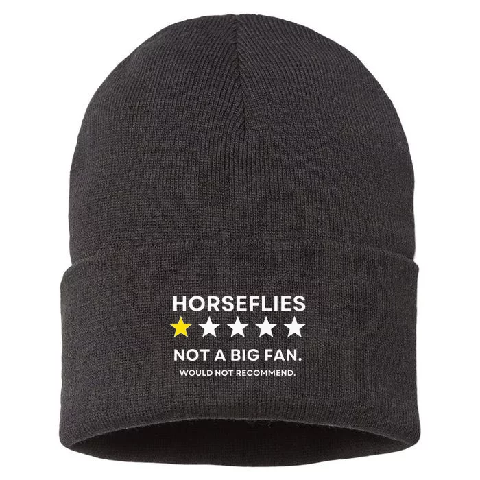 Horseflies One Star Did Not Enjoy WouldnT Recommend Sustainable Knit Beanie