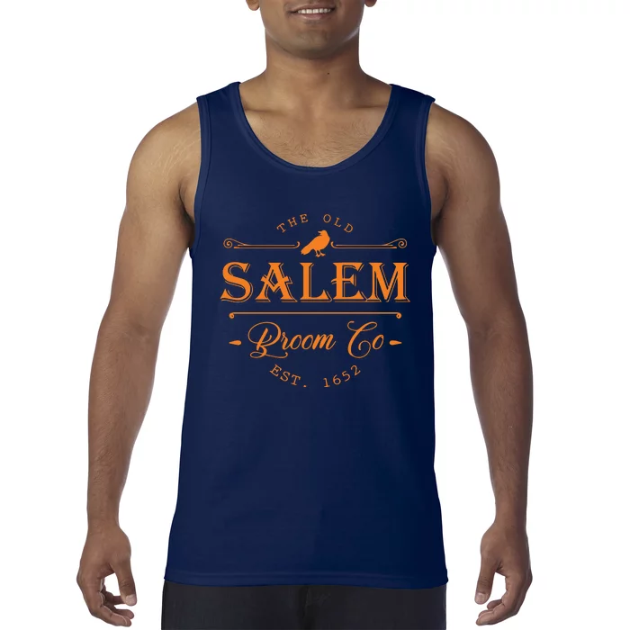 Halloween, Old Salem Broom Company, Halloween Party, Witch, Halloween Gift, Funn Tank Top