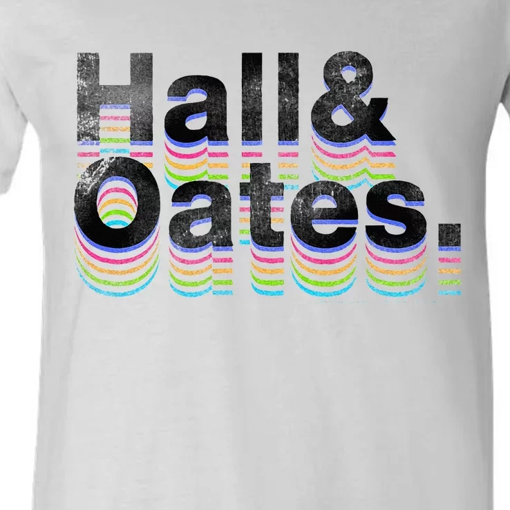 Hall & Oates Simple V-Neck T-Shirt