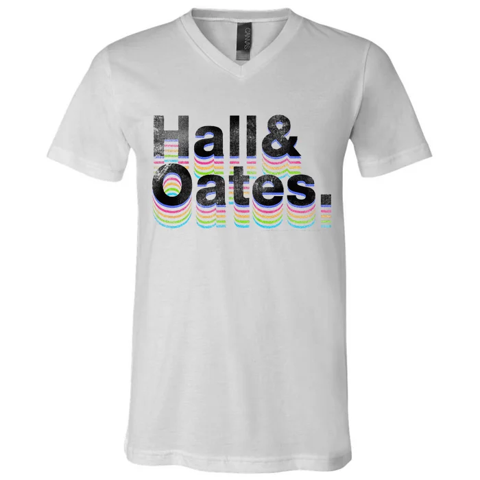 Hall & Oates Simple V-Neck T-Shirt