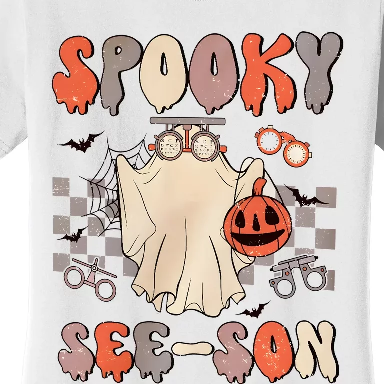 Halloween Optometrist Spooky Seeson Women's T-Shirt