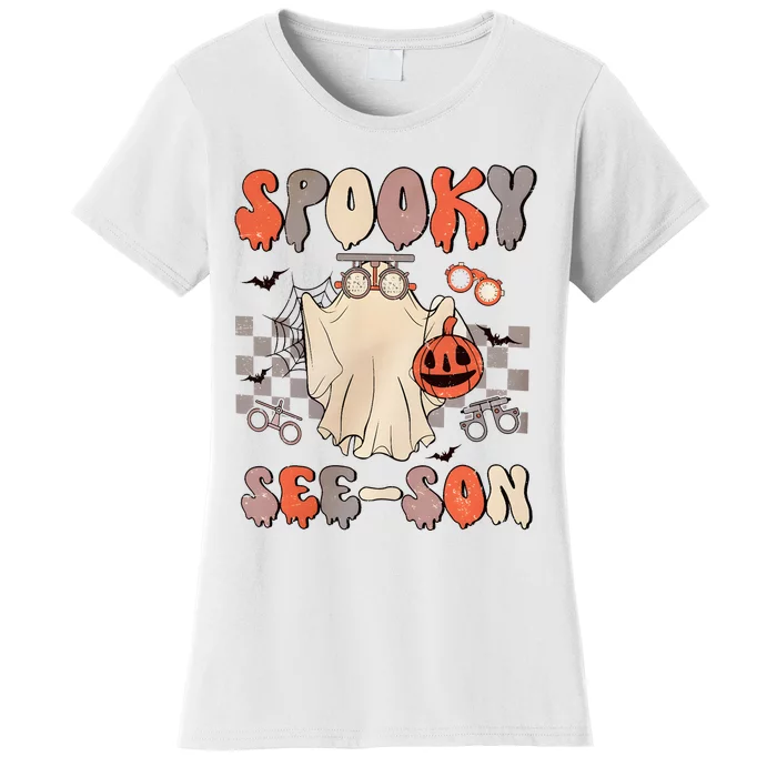 Halloween Optometrist Spooky Seeson Women's T-Shirt