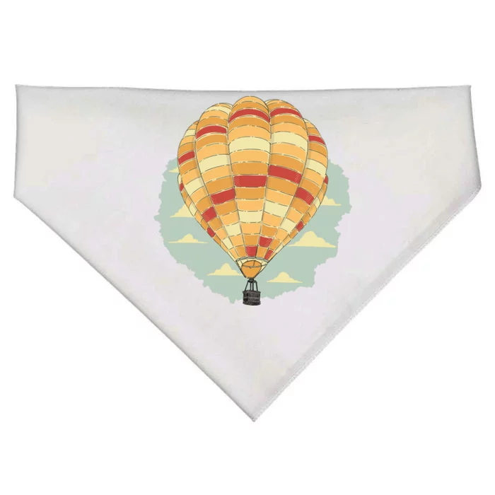 Hot Air Balloon USA-Made Doggie Bandana