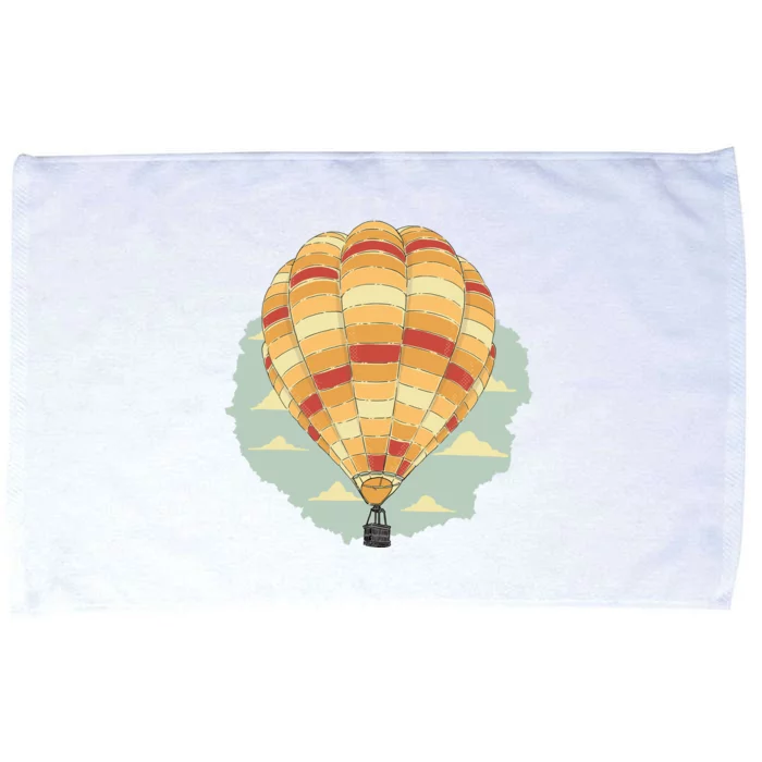 Hot Air Balloon Microfiber Hand Towel