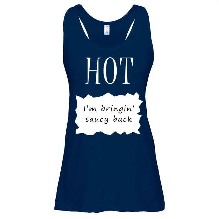 Hot I'm Bringing Saucy Back Ladies Essential Flowy Tank