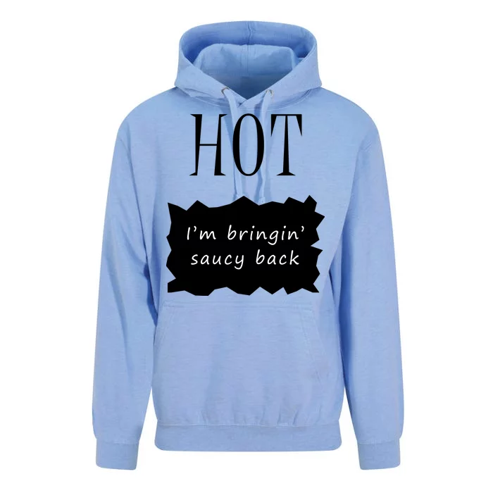 Hot I'm Bringing Saucy Back Unisex Surf Hoodie