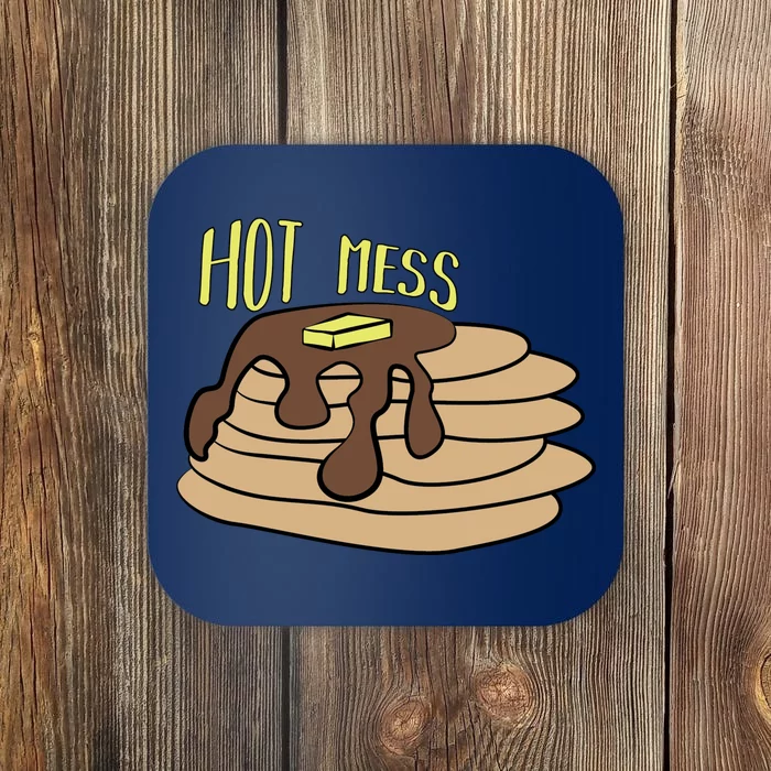 Hot Mess Pancakes Coaster