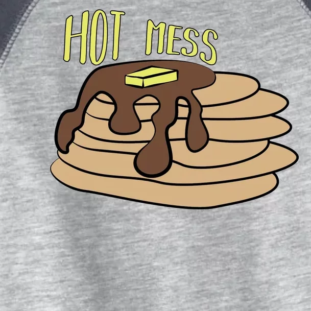 Hot Mess Pancakes Toddler Fine Jersey T-Shirt