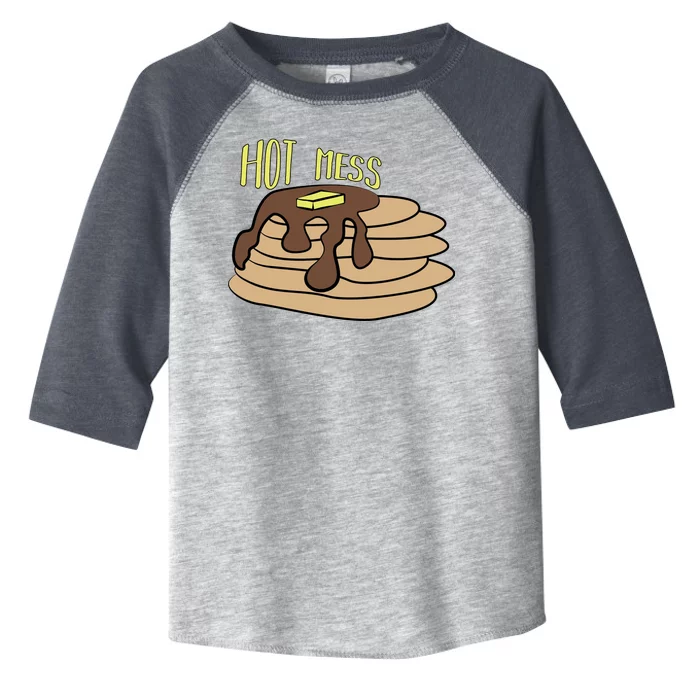 Hot Mess Pancakes Toddler Fine Jersey T-Shirt