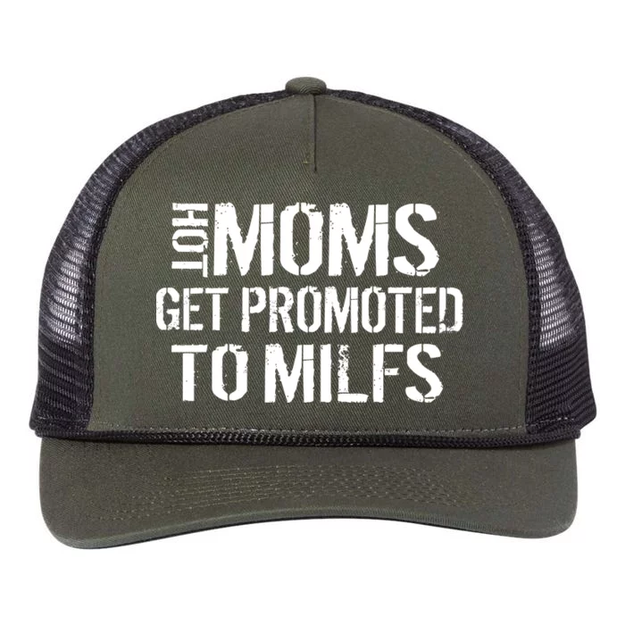 Hot Moms Get Promoted to MILFS Retro Rope Trucker Hat Cap