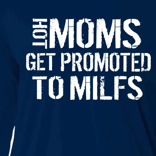 Hot Moms Get Promoted to MILFS Cooling Performance Long Sleeve Crew