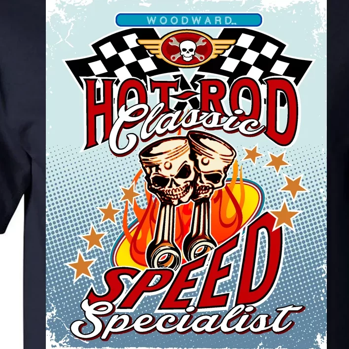 Hot Rod Classic Speed Specialist Woodward Ave Tall T-Shirt