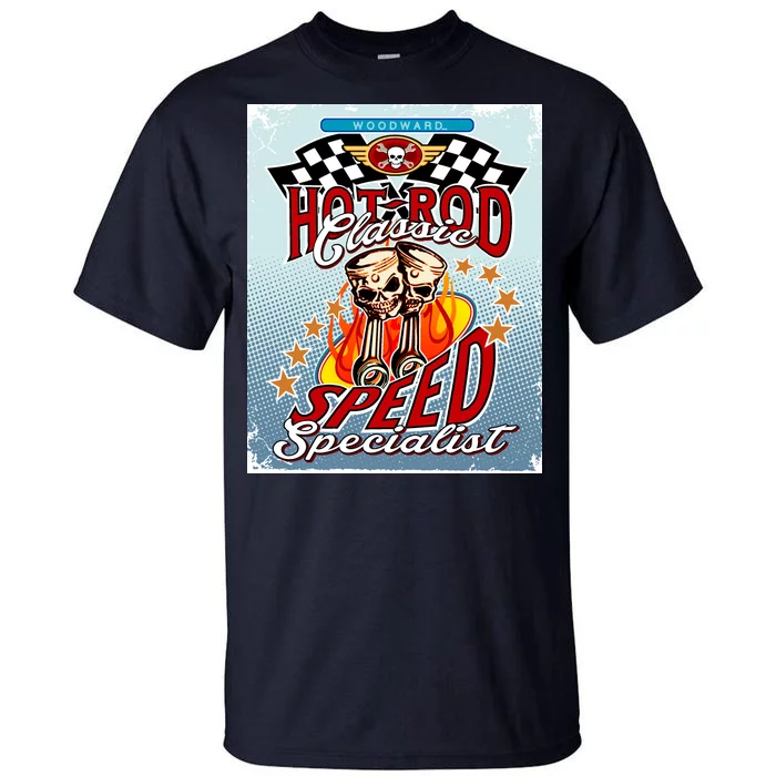 Hot Rod Classic Speed Specialist Woodward Ave Tall T-Shirt