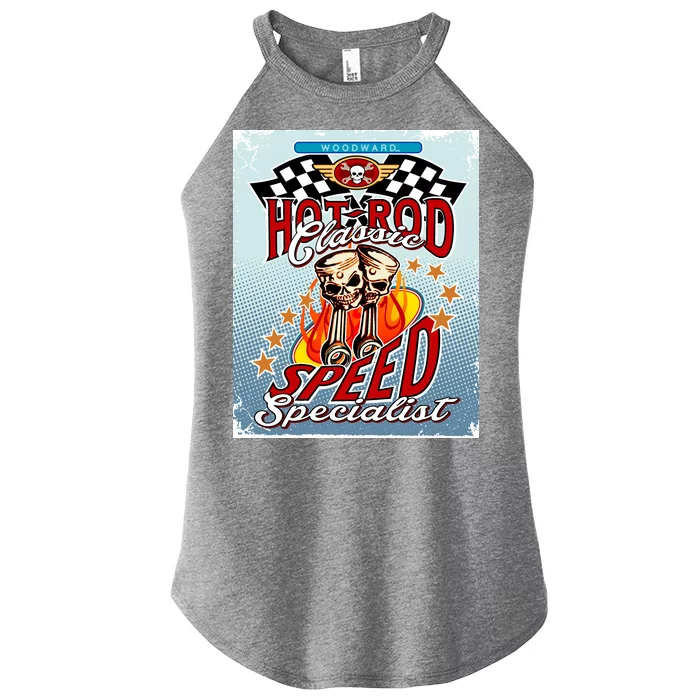 Hot Rod Classic Speed Specialist Woodward Ave Women’s Perfect Tri Rocker Tank