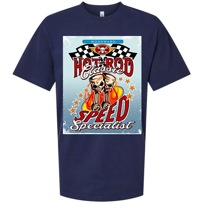 Hot Rod Classic Speed Specialist Woodward Ave Sueded Cloud Jersey T-Shirt