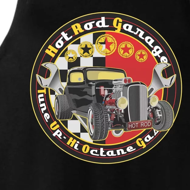 Hot Rod Garage Ladies Tri-Blend Wicking Tank