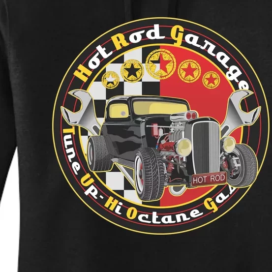 Hot Rod Garage Women's Pullover Hoodie