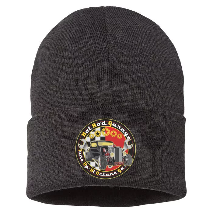 Hot Rod Garage Sustainable Knit Beanie