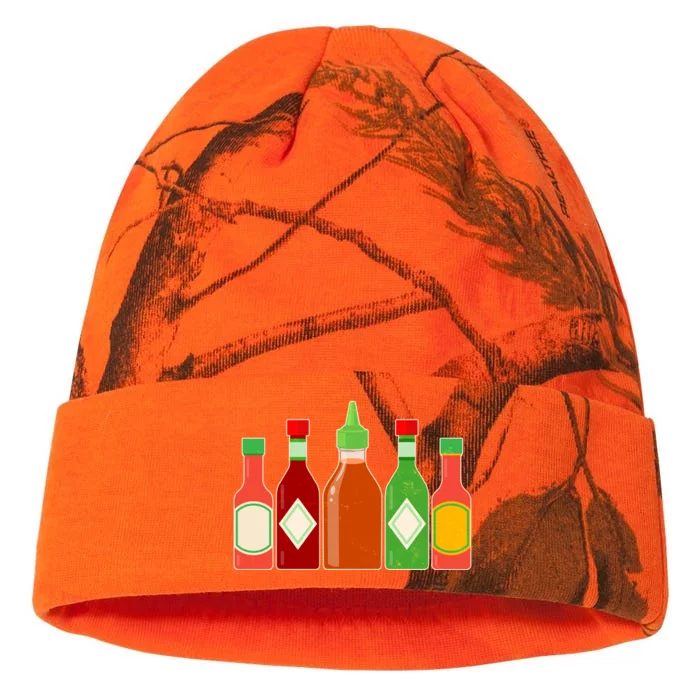 Hot Sauce Bottle Collection Kati - 12in Camo Beanie