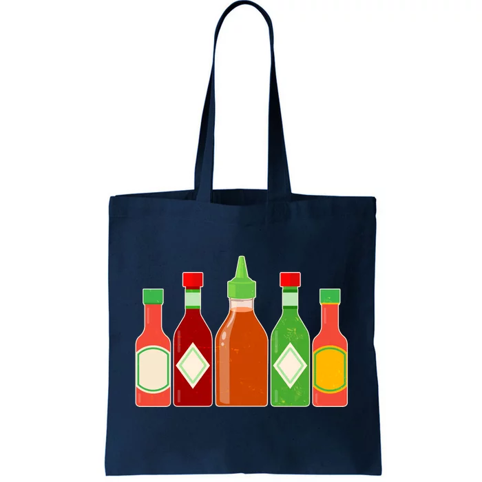 Hot Sauce Bottle Collection Tote Bag