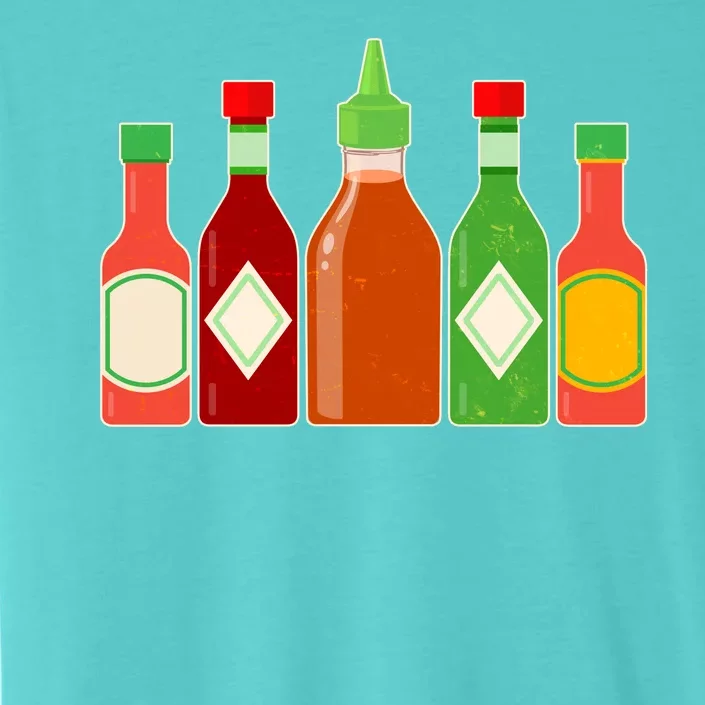 Hot Sauce Bottle Collection ChromaSoft Performance T-Shirt