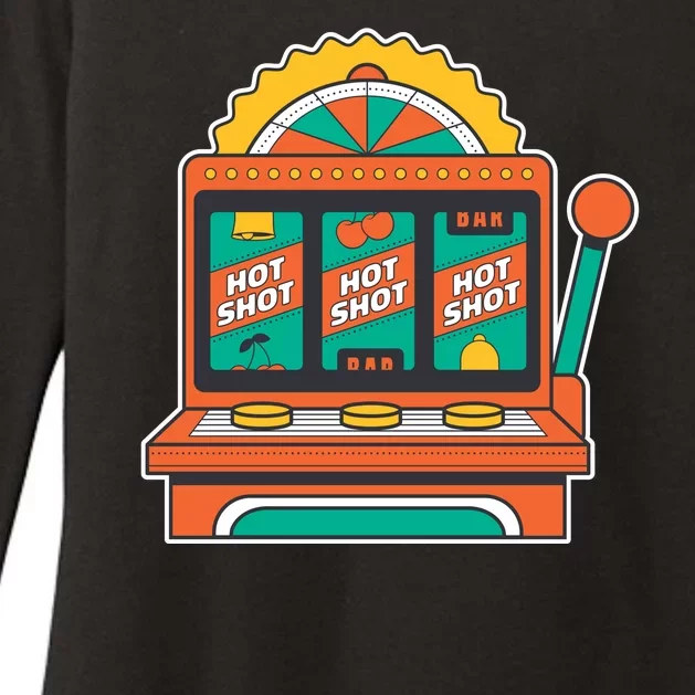 Hot Shot Slot Machine Womens CVC Long Sleeve Shirt