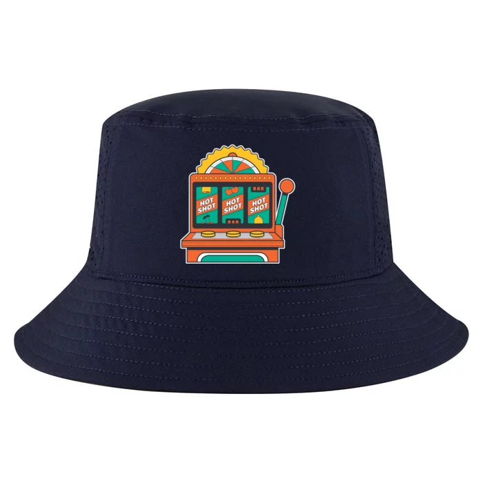 Hot Shot Slot Machine Cool Comfort Performance Bucket Hat