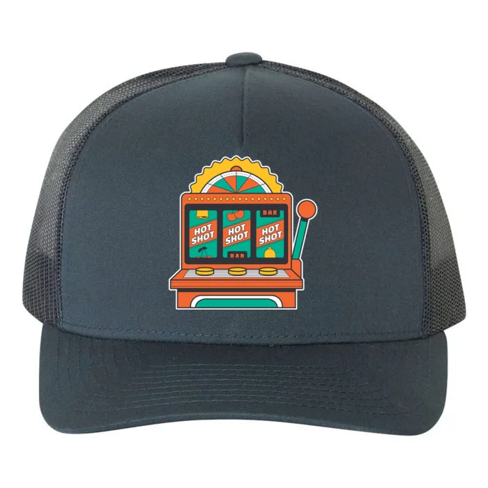 Hot Shot Slot Machine Yupoong Adult 5-Panel Trucker Hat