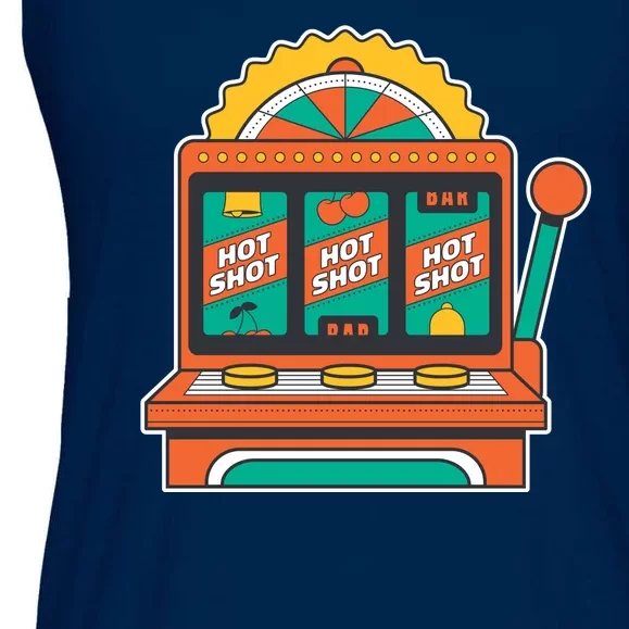 Hot Shot Slot Machine Ladies Essential Flowy Tank