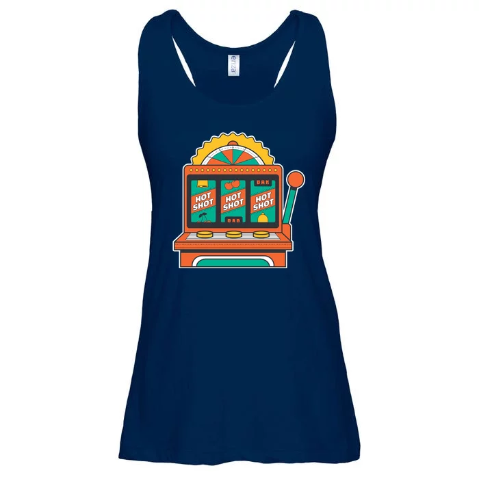 Hot Shot Slot Machine Ladies Essential Flowy Tank