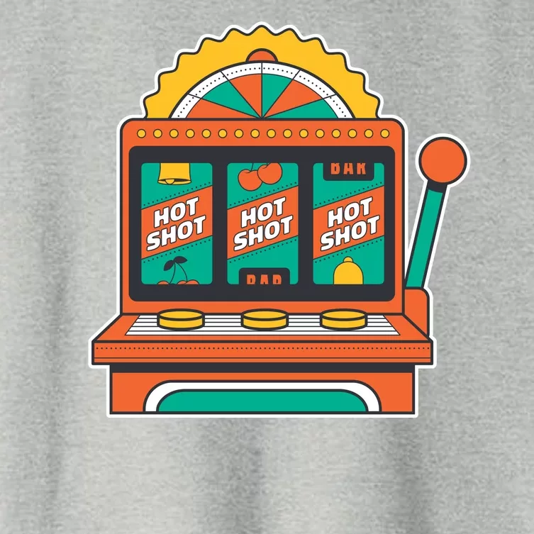 Hot Shot Slot Machine Women's Crop Top Tee