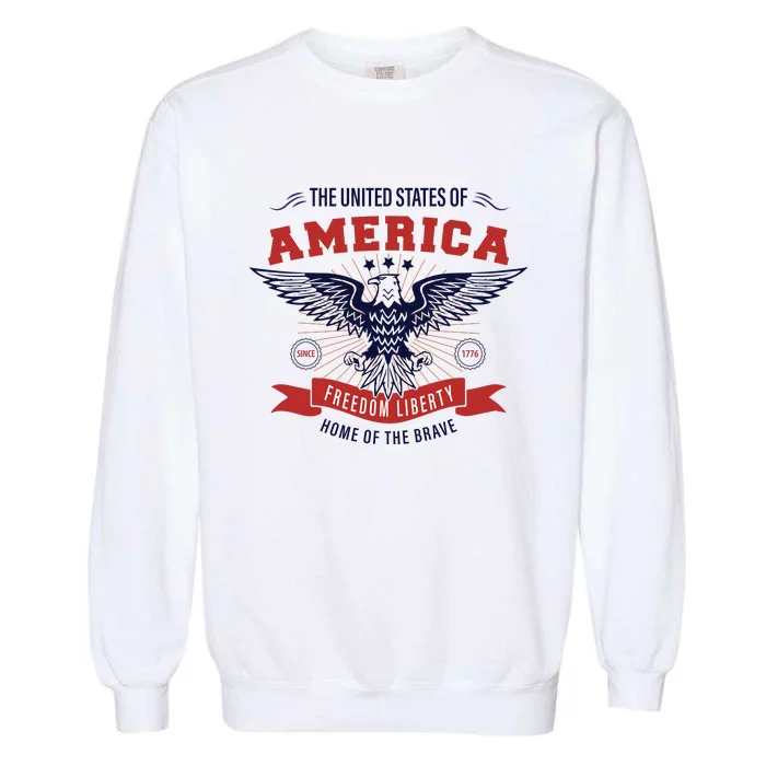 Home Of The Brave Garment-Dyed Sweatshirt