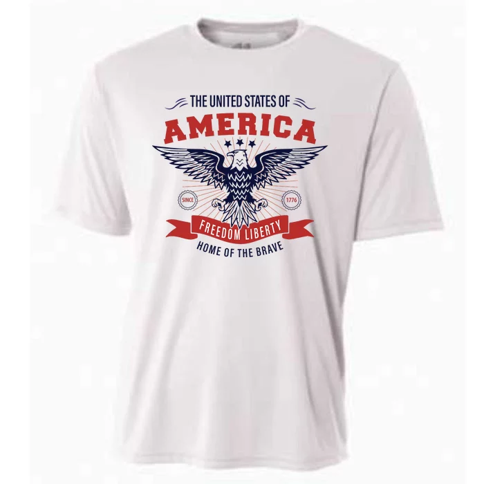 Home Of The Brave Cooling Performance Crew T-Shirt