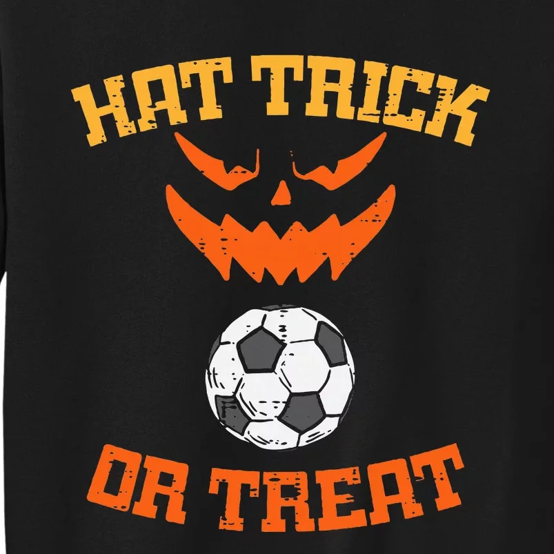 HatTrick Or Treat Soccer Sports Halloween Sweatshirt