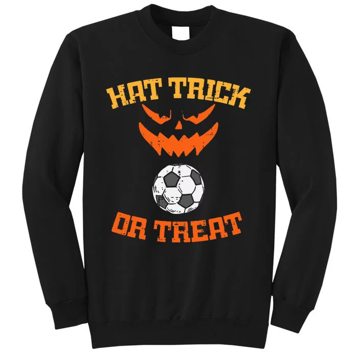 HatTrick Or Treat Soccer Sports Halloween Sweatshirt