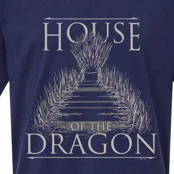 House of the Dragon Iron Thone Sueded Cloud Jersey T-Shirt