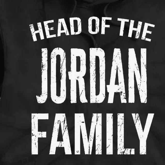 Head Of The Jordan Family Reunion Tie Dye Hoodie