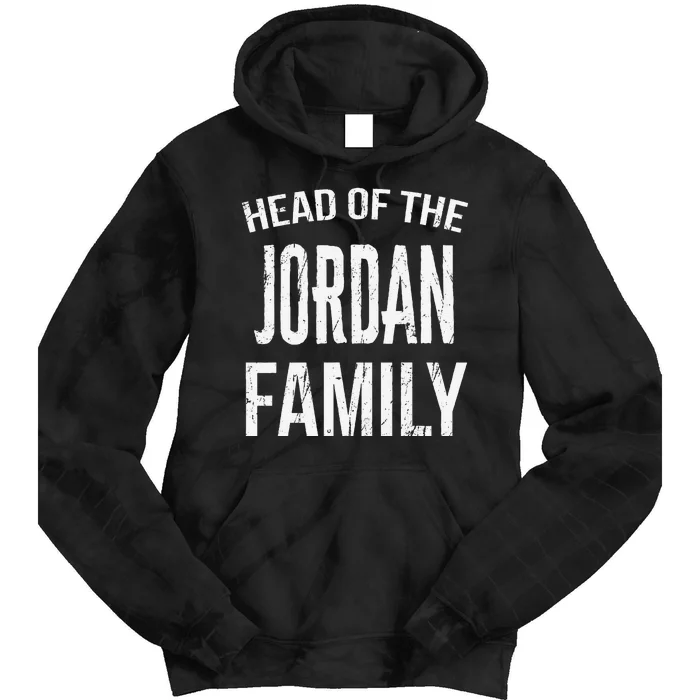 Head Of The Jordan Family Reunion Tie Dye Hoodie