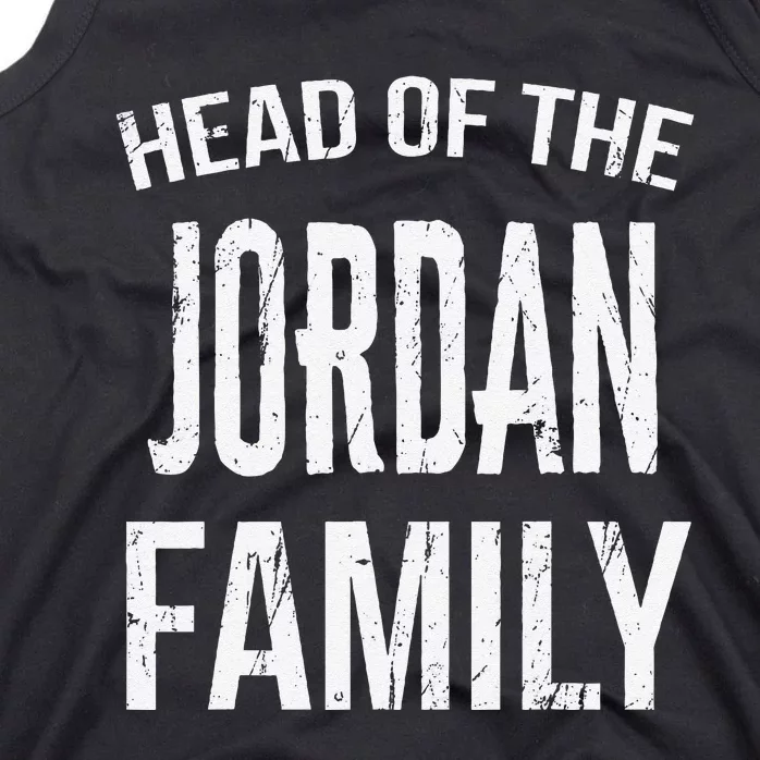 Head Of The Jordan Family Reunion Tank Top