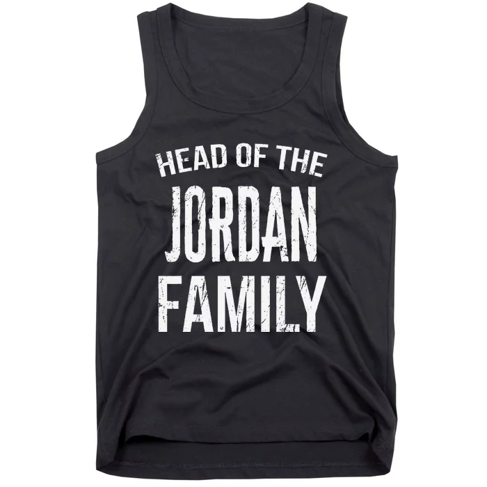 Head Of The Jordan Family Reunion Tank Top